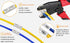 4 Gauge Non-Insulated Butt Connectors 10 PCS Crimp Butt Splice Connectors with 10 PCS Heat Shrink Tube