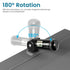 Generic Outdoor Photocell Sensor, Dusk to Dawn Day Night Swivel Mount Conduit Lighting Control, Photoelectric Sensor