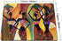 Smooffly African Gaming Mouse Pad | Custom, Four African Woman Non-Slip Thick Rubber Large Mousepad Mat