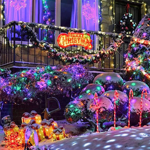 66 Feet String Lights Fairy Lights - 200 LED with Multi Flashing Modes, Waterproof for Indoor Outdoor