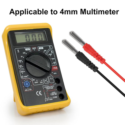 DIANN 2 Sets 16 in 1 Multimeter Test Leads Kit, Digital Probes & Leads Set with Alligator Clips for Electrical