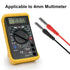 DIANN 2 Sets 16 in 1 Multimeter Test Leads Kit, Digital Probes & Leads Set with Alligator Clips for Electrical