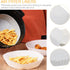 30pcs Disposable Baking Paper Liners Non-stick Oilproof Pastry for Baking and Frying Fits and Cookware for Air Fryer