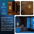 2-Pack Motion Sensor Night Light Cruise Approved, Magnetic & Rechargeable with USB, RGB Color-Changing Modes, LED Auto