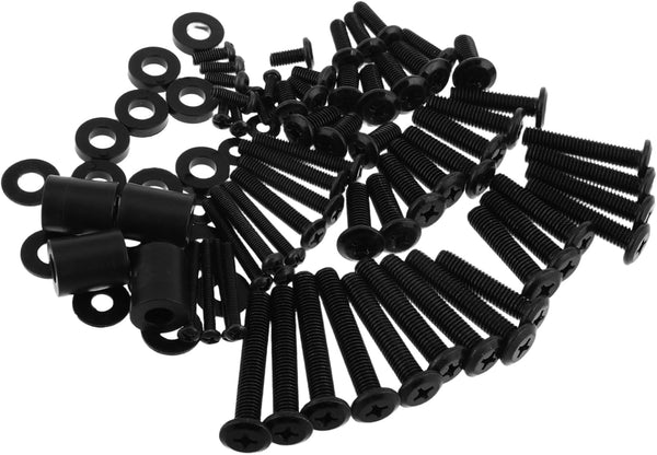 Uonlytech 88pcs Heavy Duty Tv Stand Mounting Screws Mount Screws Kit Wall Mount