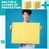 750 13" 18"(Yellow) Newwiee Pcs Disposable Dental Bibs Bulk Waterproof Tattoo Sheet Patients for Lash Nail Art Tray