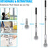 6 Electric Spin Scrubber, Scrub Brush Dual Speed, Power Shower Scrubber with Replacement Head, Cordless Cleaning Brush