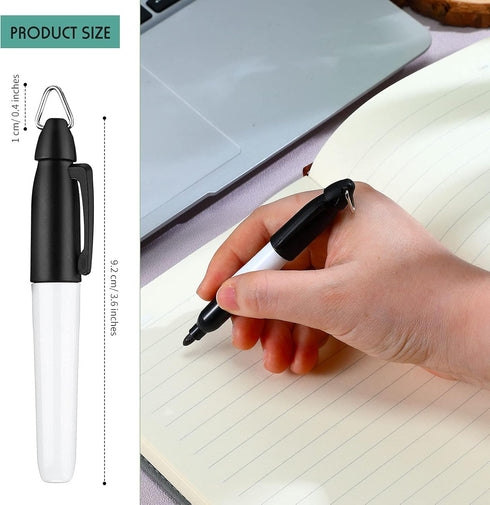 Outus 48 Pcs Mini Permanent Markers: Golf Ball Marker Pen Ink Pens for Office, School Supplies, Outdoor Activities
