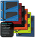 iScholar Jumbo Expandable Pencil Pouch, 3 Pockets, Color Will Vary