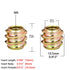 80 Pieces 1/4"-20 Flush Nut Inserts Wood Bolt Furniture Headless Screw in Nut Threaded Fastener Connector for Wood Furniture Assortment (1/4"-20 x 10mm-H)