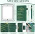 Glenmal 12 Sets Team Appreciation Gifts, A5 Leather Journals with Pen, Inspirational Gift for Teacher, Employee,