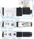 Baomain Pneumatic Air Control Solenoid Valve, 4V210-08, 220V AC, 5 Way 2 Position