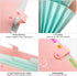 Forvencer Accordion File Organizer, Letter Size, 5 Pocket Expanding Folder, Cute with Labels for School Office Supplies