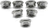 (20 PCS) 3/8-16 Stainless Steel Serrated Flange Nuts, Flange Lock Nut by Fullerkreg