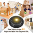 2 2 Pack 3.53inch Replacement Solar Light Parts Mode Warmwhite and RGB Color-Changing ,Solar Lights Replacement Top