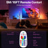 17 16 inches Color Changing Liquid Motion Lamp with Remote: Large LED Night Lights, Christmas Gifts Table Lamp