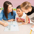 Dry Erase Long Multiplication Practice White Board 8" x 12", Double Sided 2-digits Multiplication Board for Kids