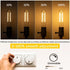 4W Bulbs,E26 T10 Bulbs 40Watt Bulbs,2700K Bulbs Sconces,Dimmable,400Lumens,4.96 inches,4Pcs Tubular Light LED