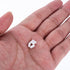 MECCANIXITY Magnetic Stirrer Mixer Stir Bar Rod, 7mm x 3mm Cylinder Shape PTFE Coating Magnet, 4 Pcs