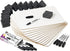 Charles Leonard Dry Erase Board Class Pack - 12 Plain/Lined 2-Sided Boards, 12 Erasers, 12 Black Markers