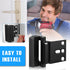 3Pack Home Security Door Reinforcement Lock, Childproof Safety Door Lock Latch Inside Stopper, Add High Security