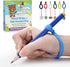 PCJJ Pencil Grips for Kids Handwriting 6PCS Ergonomic Pencil Grip Trainer for Toddlers