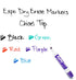 EXPO Low Odor Dry Erase Markers, Chisel Tip, Assorted, 36 Count