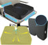 Memory Foam Seat Cushions Coccyx Pad Thicken Widen Strong Support and Comfort for Office Chairs, Car Seat, Dining