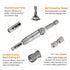 Self Centering Drill Bit Set 7/64", 1/4" Hex Shank Drilling Bits for Wood Working with Hex Keys