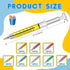 Estune 100 Pcs Syringe Retractable Nurse Pens Novelty Fun Multi Colors Medical Blood Ballpoint Pens Gifts for Nursing
