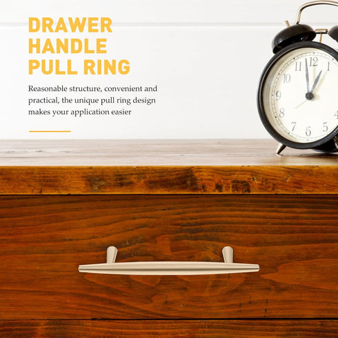 LABRIMP Brass Minimalist Cabinet Pulls Centers Solid Drawer Handles for Wardrobes Kitchen Cabinets and Bedside Tables