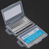 30 Piece Hex Head Allen Wrench Drill Bit Set, 1/4 Inch Hex Shank, Metric and SAE S2 Steel, Magnetic Tips