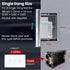 LOUYSGEN Switch,4.65 2.83 1.34 Inches,2.4GHz 3 Smart X X Wi-Fi Light Switch,Neutral Wire Required, APP Control