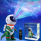 Galaxy Star Projection Night Light, Dinosaur Astronaut Space Projector with Timer, Remote