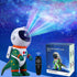 Galaxy Star Projection Night Light, Dinosaur Astronaut Space Projector with Timer, Remote