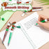 NEWEST 12 Pieces Sports Beadable Pens, Plastic Football Bead Pens, 48 Beads, 12 Tassels, 12 Pendants, DIY Making Kit