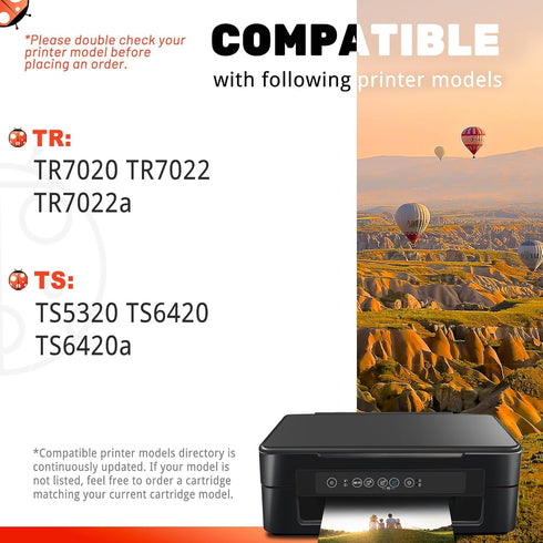 COCCINK 260XL 261XL Ink Cartridge Replacement for Canon Pixma TS6420 TS6420a TS6400 TS5300 TS5320 TR7020 TR7020a TR7022