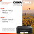 COCCINK 260XL 261XL Ink Cartridge Replacement for Canon Pixma TS6420 TS6420a TS6400 TS5300 TS5320 TR7020 TR7020a TR7022
