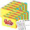 chell 5x8 Plastic Index Card Dividers, Heavyweight Poly Index Card Guides A-Z for