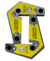 RIVERWELD Twin Pack Magnetic Corner Squares, Strong Welding Magnet for 90 & 60 Angle Setting, Max Pull 30 lbs