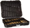 230 Pieces Titanium Twist Drill Bit Set, 135° Tip High Speed Steel, Ideal for Wood, Cast Iron, and Plastic