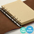 MALEDEN Refills Lined Paper - Refillable A6 Paper for 5x7 Journal Notebook Inserts, 200 Lined Pages