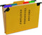 Pendaflex SER2YEL Personnel Folders, 1/3 Cut Hanging Top Tab, Letter Size, Yellow