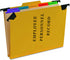 Pendaflex SER2YEL Personnel Folders, 1/3 Cut Hanging Top Tab, Letter Size, Yellow