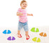 Outus 48 Pieces Feet Carpet Markers, Foot Shaped Carpet Kids Spots for Classroom Teacher Supplies