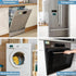LOADSFUN Dishwasher Magnet Clean Dirty Sign, Double-Sided Clean Dirty Sign for Stainless Steel Dishwashers, Home