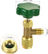 MECCANIXITY Self-sealing Can Tap Valve 1/4 SAE 7/16-28 Thread Bottle Opener for Refrigeration A/C Charging