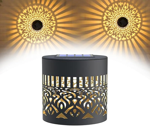 Generic Decorative Solar Mandala Lights, Solar Mandala Lights Outdoor, Mandala Theme Waterproof Fence