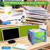 BOENFU Hanging File Folder with Tab, 24 Pack File Folder for School Home Work Office Organization, Letter Size
