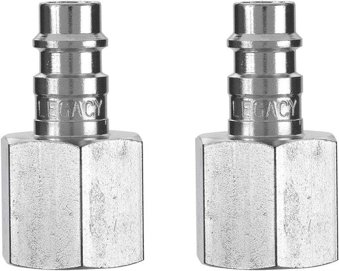 Pro High Flow Plug Flexzilla (2 Pack), 1/4" Body, 3/8" FNPT - A53630FZ-2PK